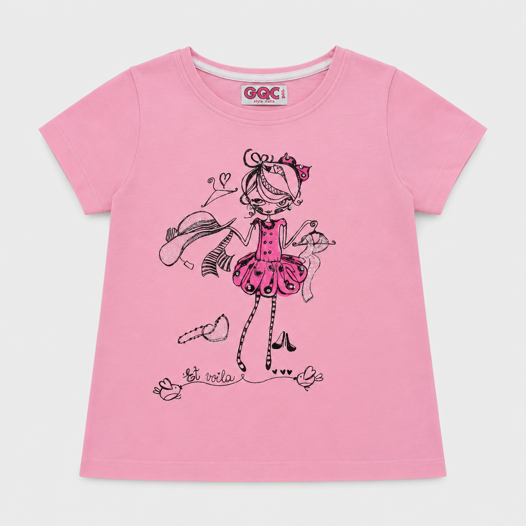 Maglietta maniche corte - Bambina - 120 - 125 | 7 anni