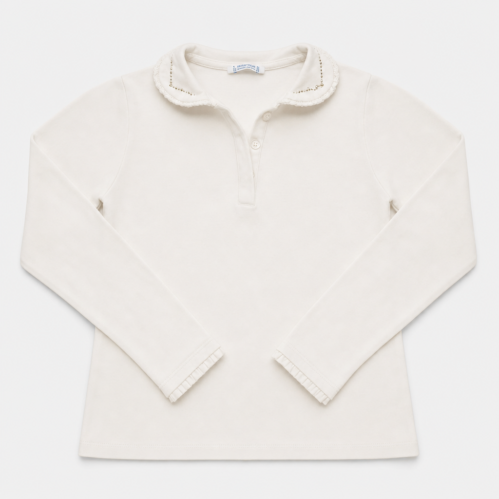 Polo maniche lunghe - Bambina - 120 - 125 | 7 anni
