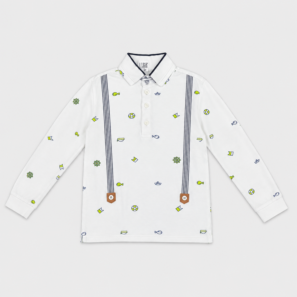 Polo maniche lunghe - Bambino - 96 - 101 | 3 anni