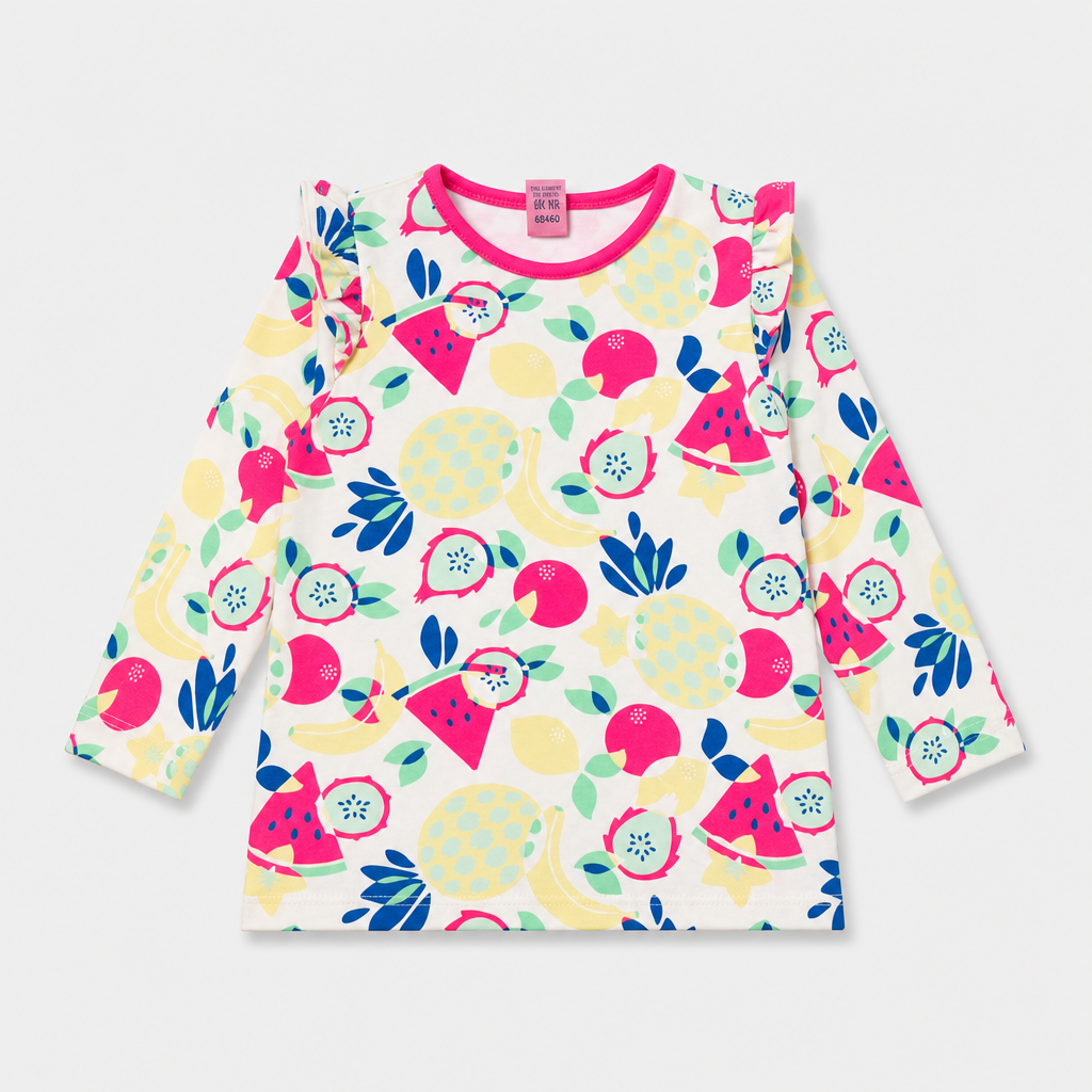 Maglietta maniche lunghe - Bambina - 66 - 71 | 6 mesi