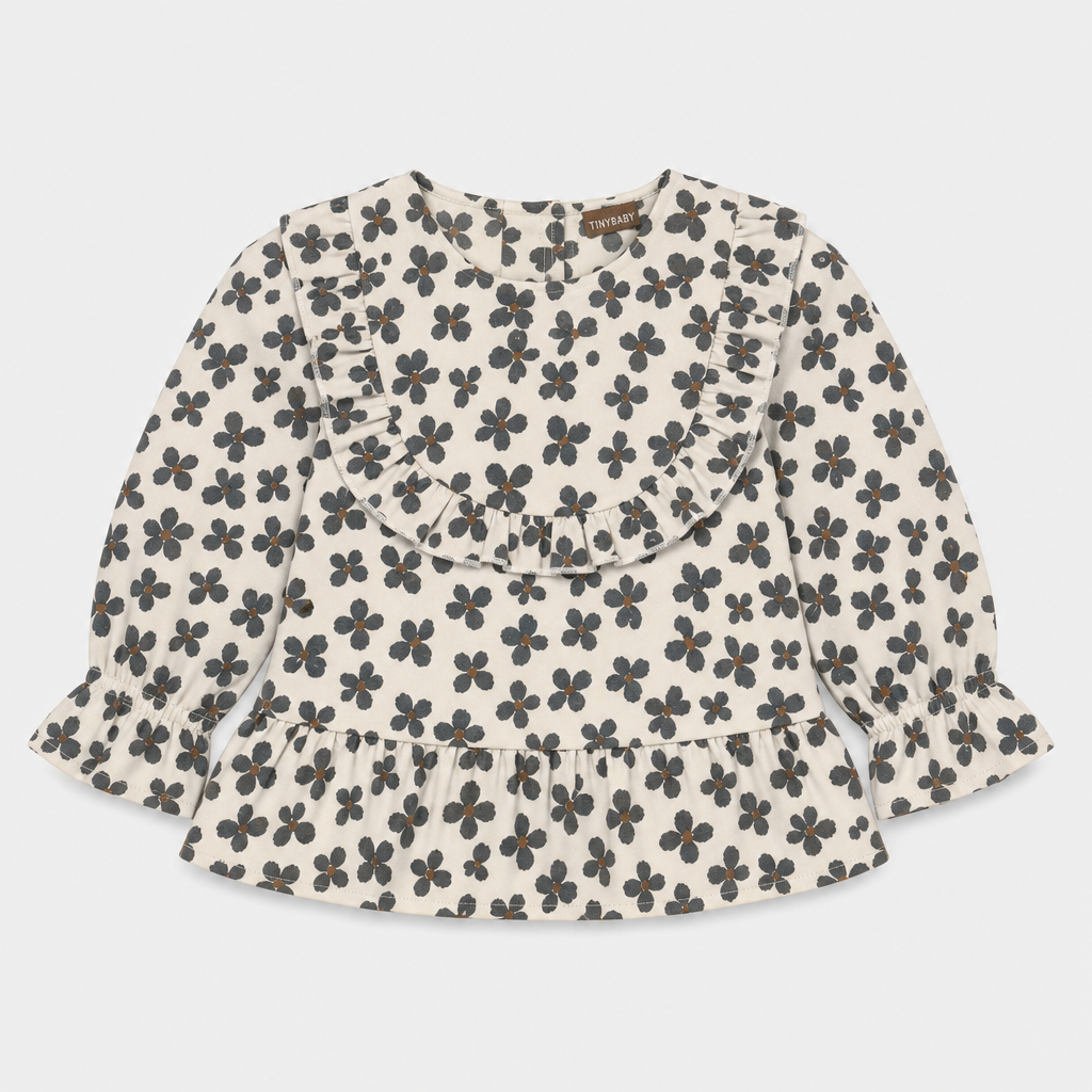Maglietta maniche lunghe - Bambina - 60 - 65 | 3 mesi