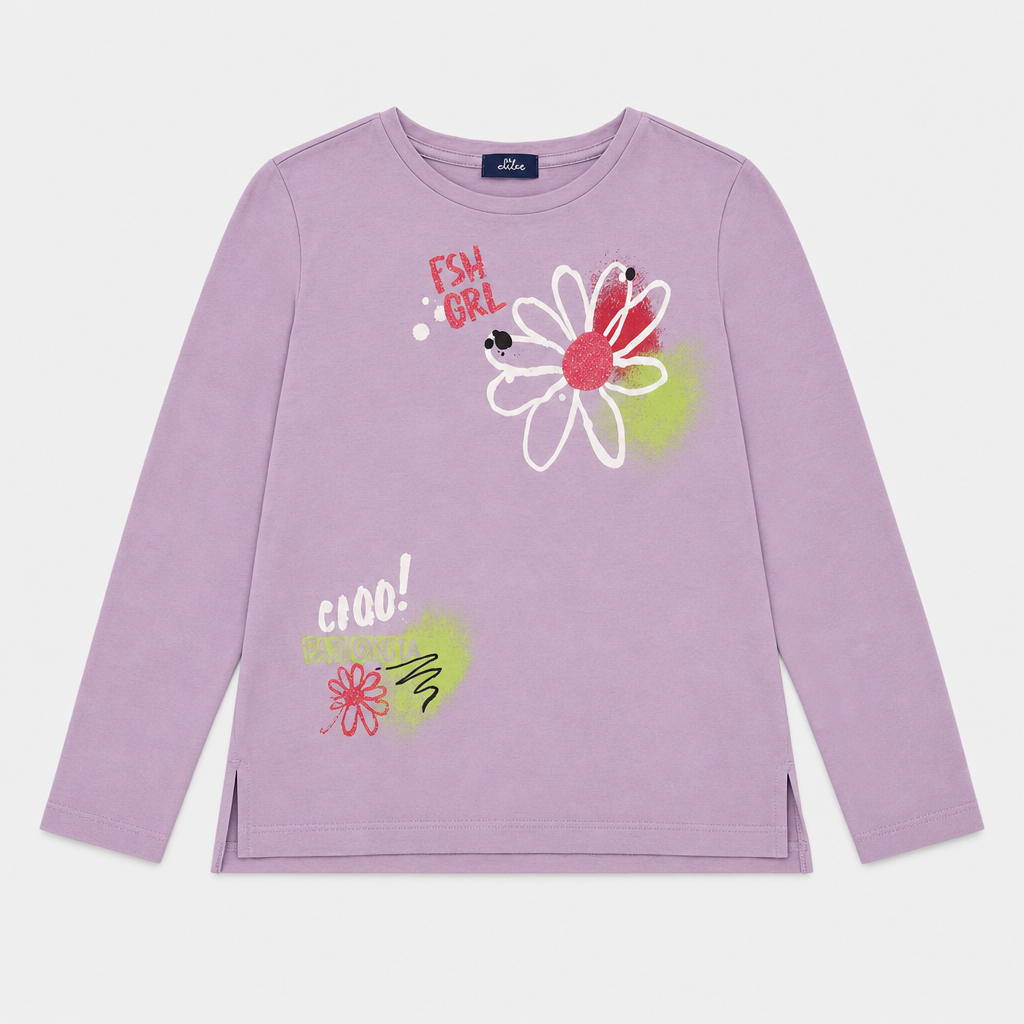 Maglietta maniche lunghe - Bambina - 132 - 137 | 9 anni
