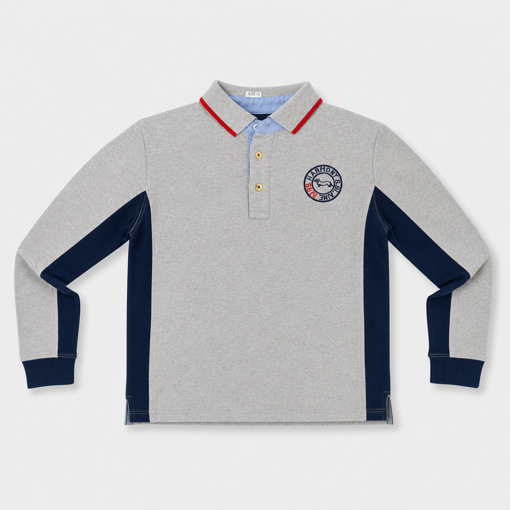 Polo maniche lunghe - Bambino - 126 - 131 | 8 anni