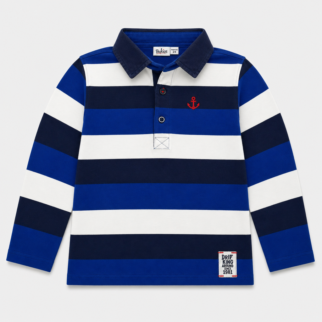 Polo maniche lunghe - Bambino - 96 - 101 | 3 anni