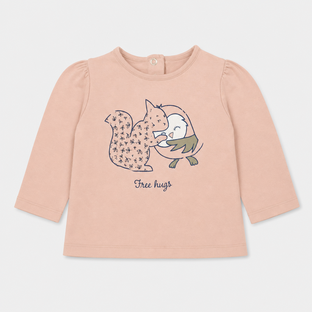 Maglietta maniche lunghe - Bambina - 72 - 77 | 9 mesi