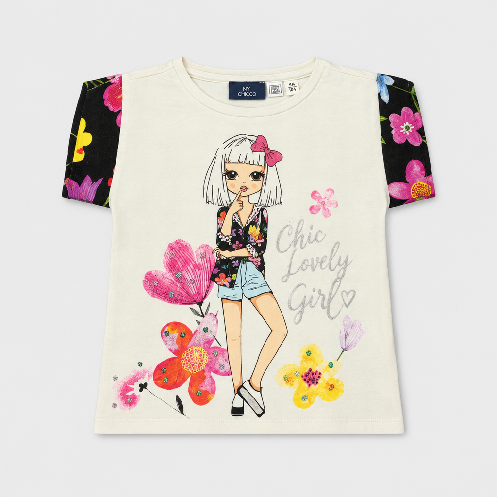 Maglietta maniche corte - Bambina - 96 - 101 | 3 anni