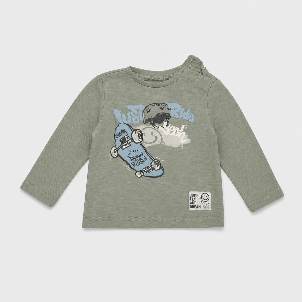 Maglietta maniche lunghe - Bambino - 66 - 71 | 6 mesi