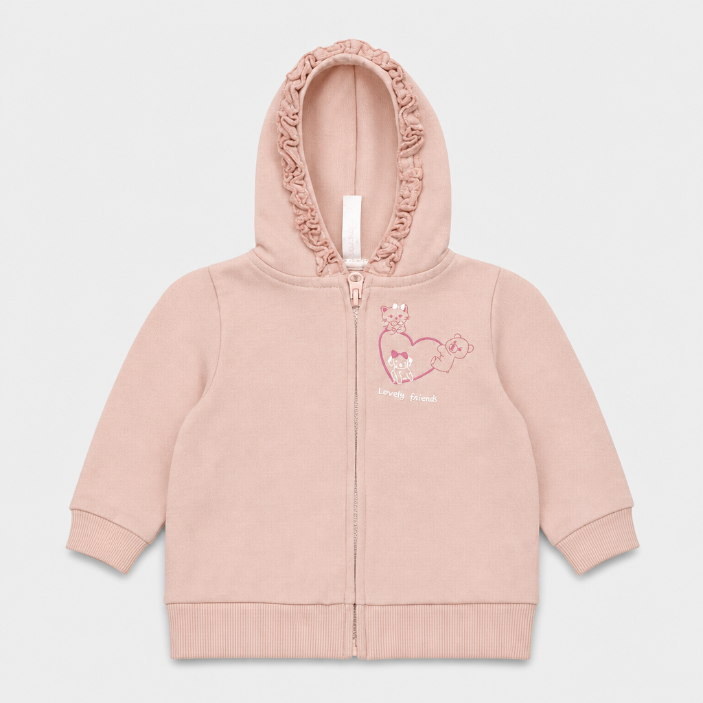 Felpa - Bambina - 60 - 65 | 3 mesi
