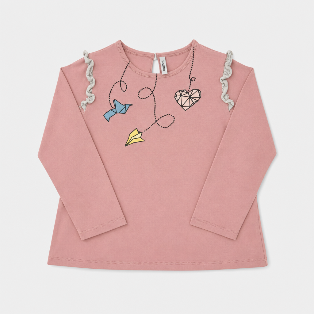 Maglietta maniche lunghe - Bambina - 102 - 107 | 4 anni