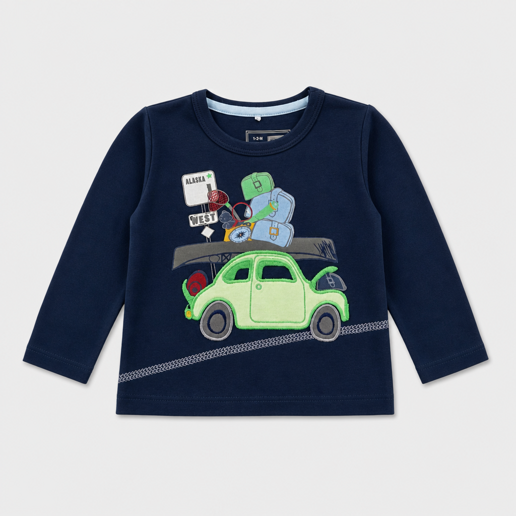 Maglietta maniche lunghe - Bambino - 50 - 59 < 3 mesi