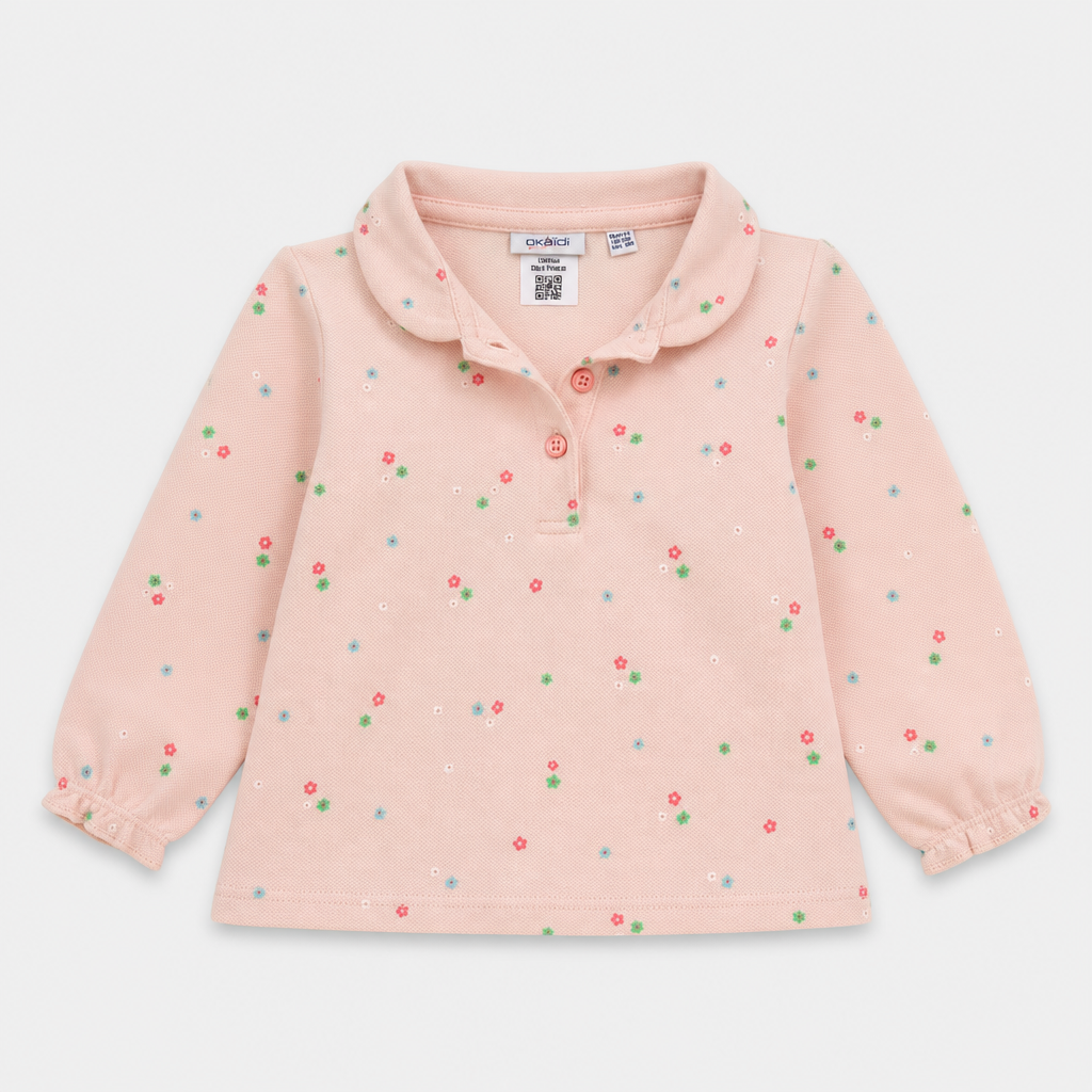 Polo maniche lunghe - Bambina - 84 - 89 | 18 mesi