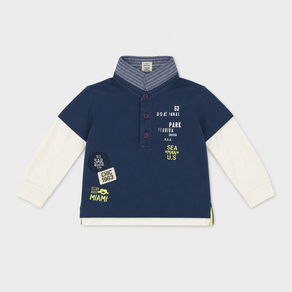 Maglietta maniche lunghe - Bambino - 72 - 77 | 9 mesi