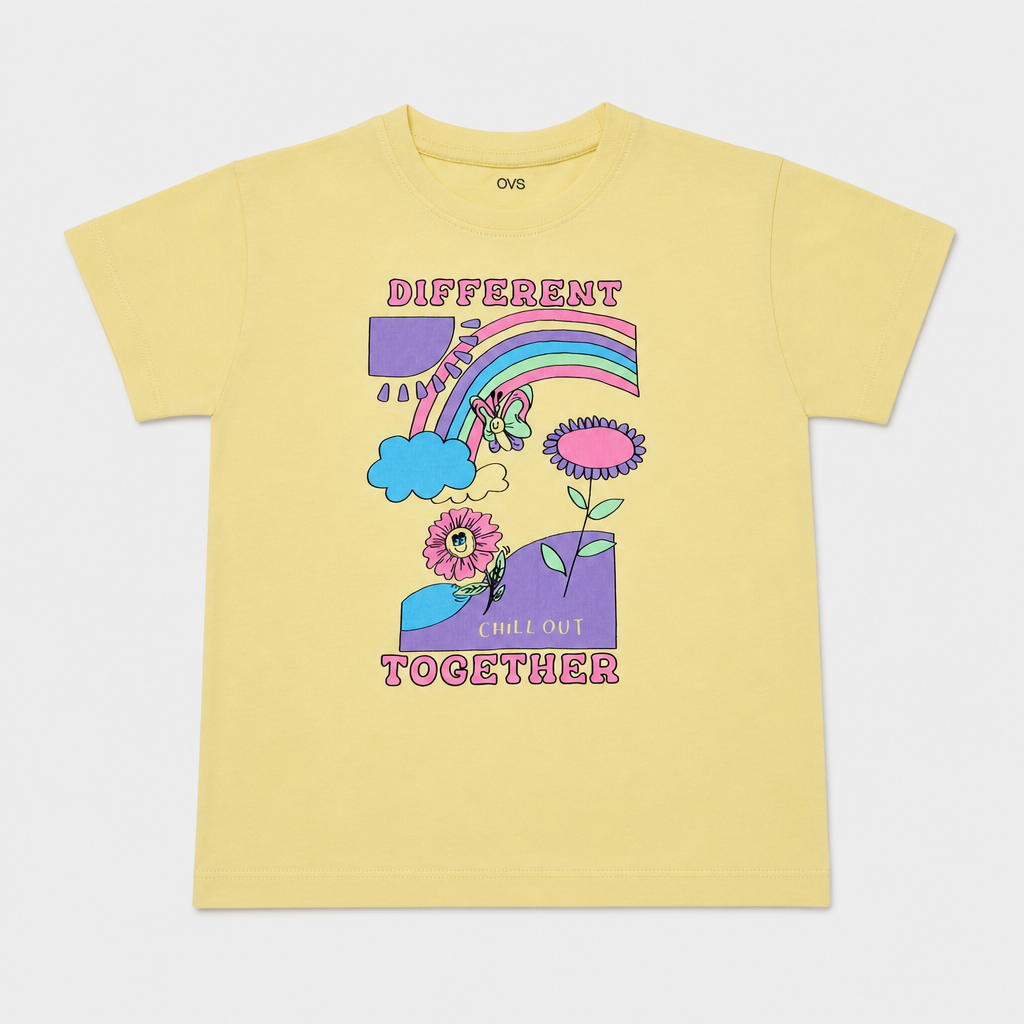 Maglietta maniche corte - Bambina - 120 - 125 | 7 anni