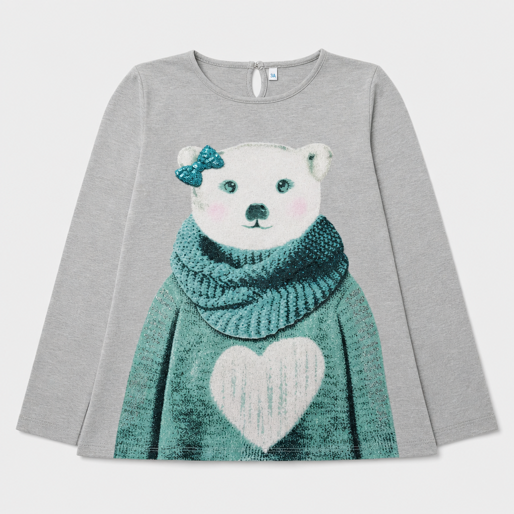 Maglietta maniche lunghe - Bambina - 126 - 131 | 8 anni