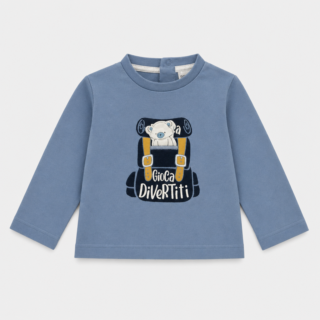 Maglietta maniche lunghe - Bambino - 60 - 65 | 3 mesi