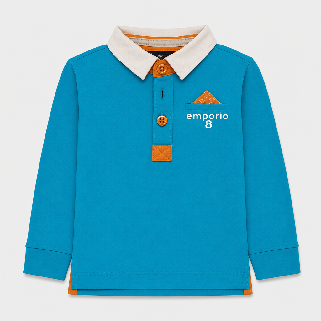 Polo maniche lunghe - Bambino - 114 - 119 | 6 anni