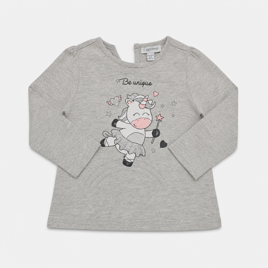 Maglietta maniche lunghe - Bambina - 72 - 77 | 9 mesi