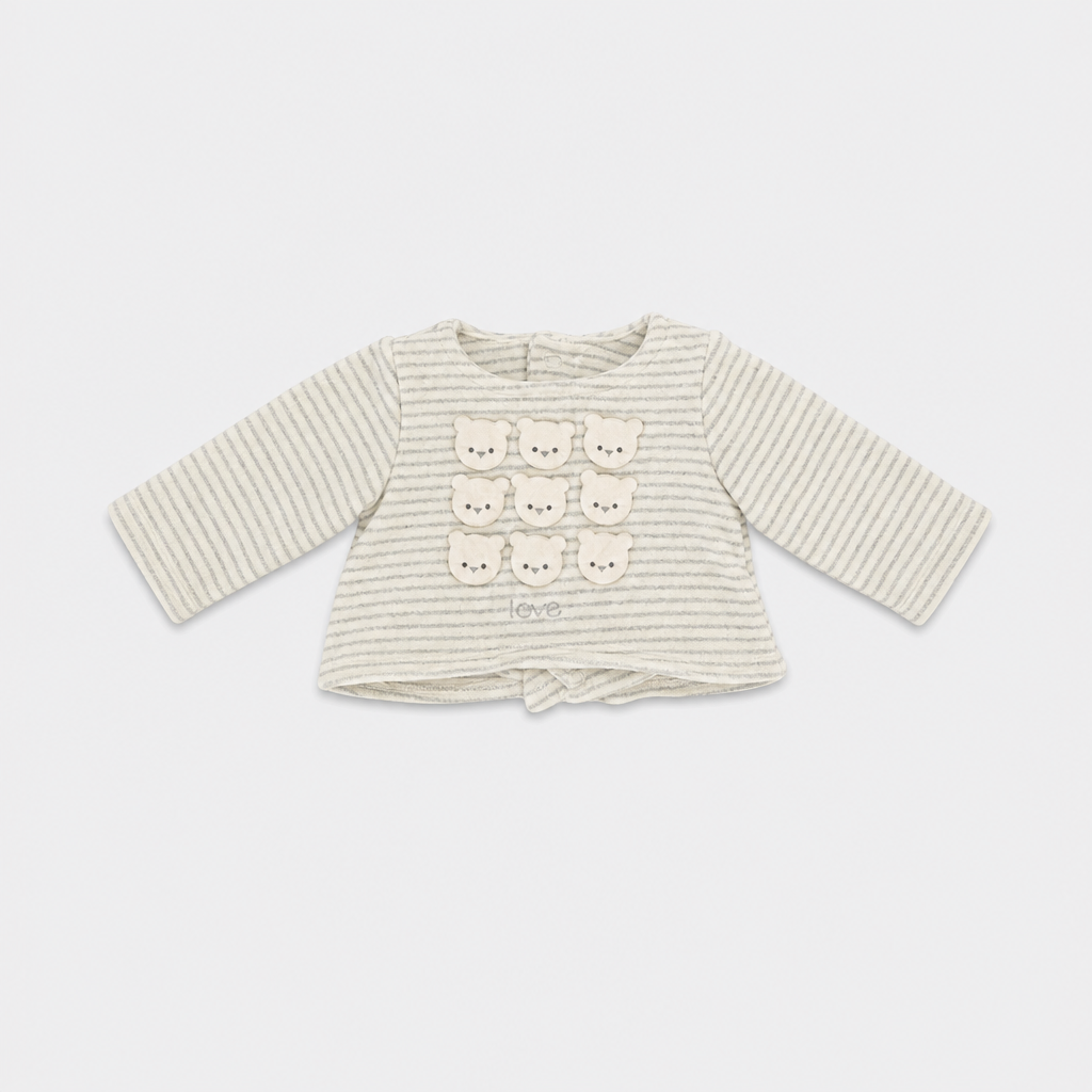 Maglietta maniche lunghe - Bambino - 50 - 59 < 3 mesi