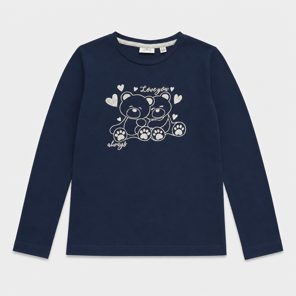 Maglietta maniche lunghe - Bambina - 114 - 119 | 6 anni