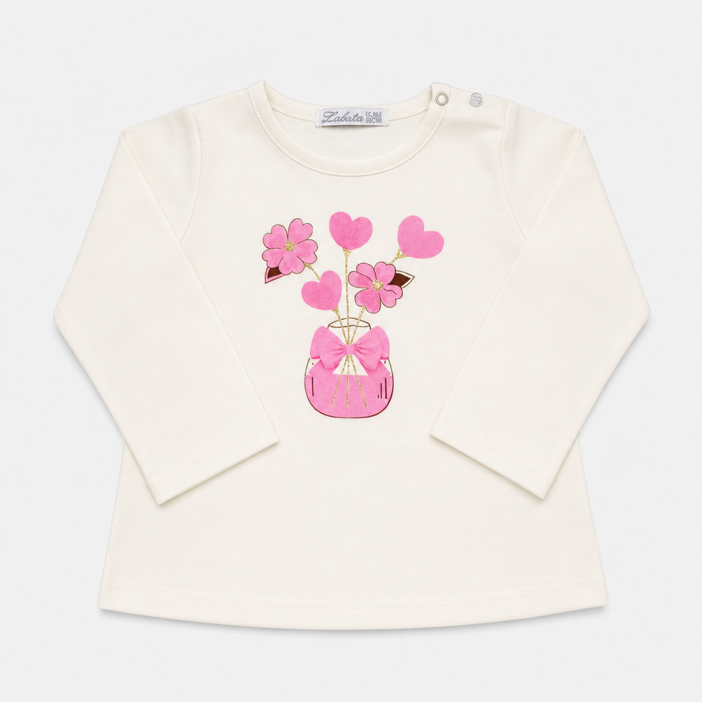 Maglietta maniche lunghe - Bambina - 78 - 83 | 1 anno