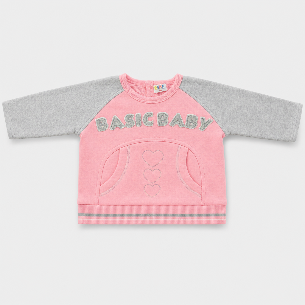 Felpa - Bambina - 60 - 65 | 3 mesi