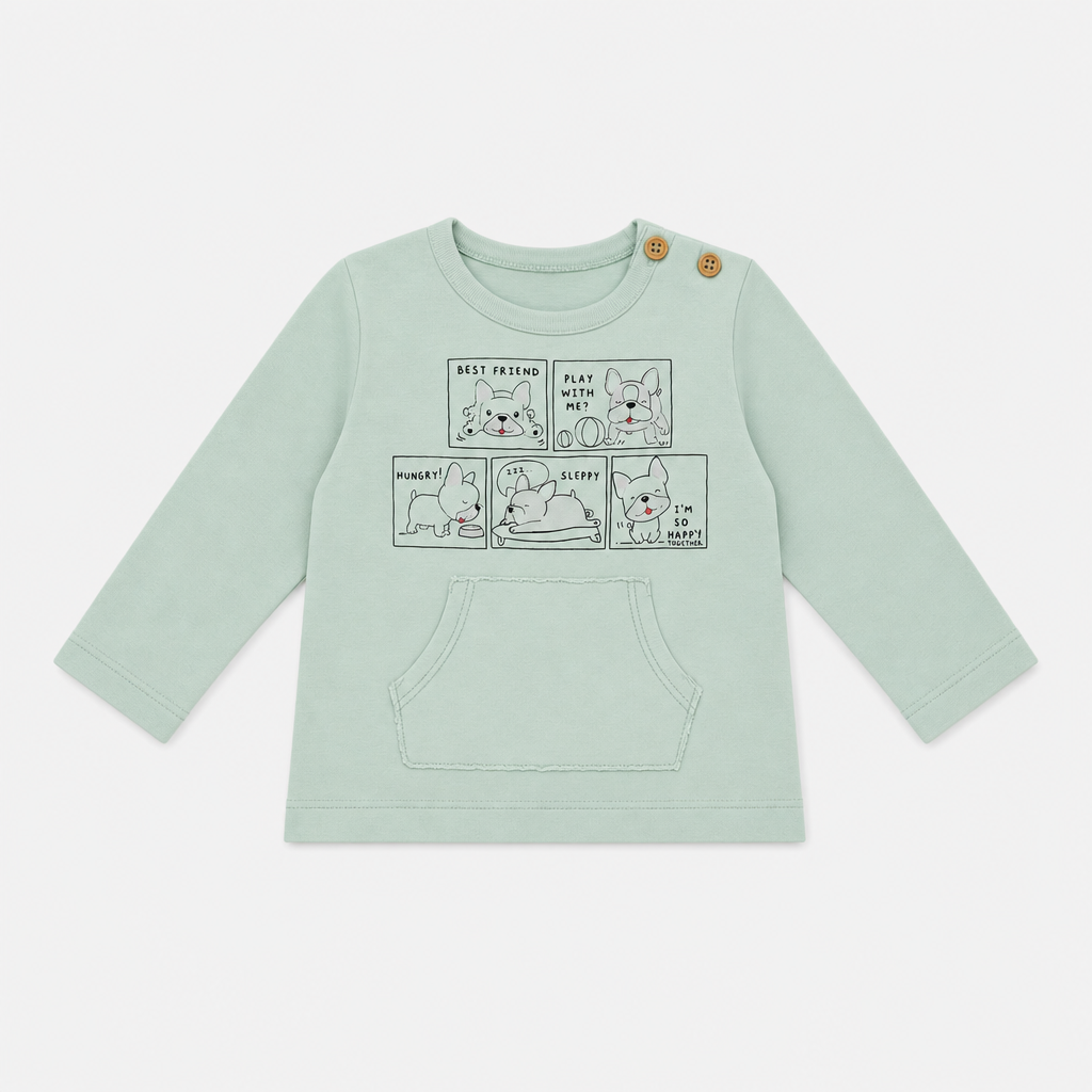 Maglietta maniche lunghe - Bambino - 60 - 65 | 3 mesi