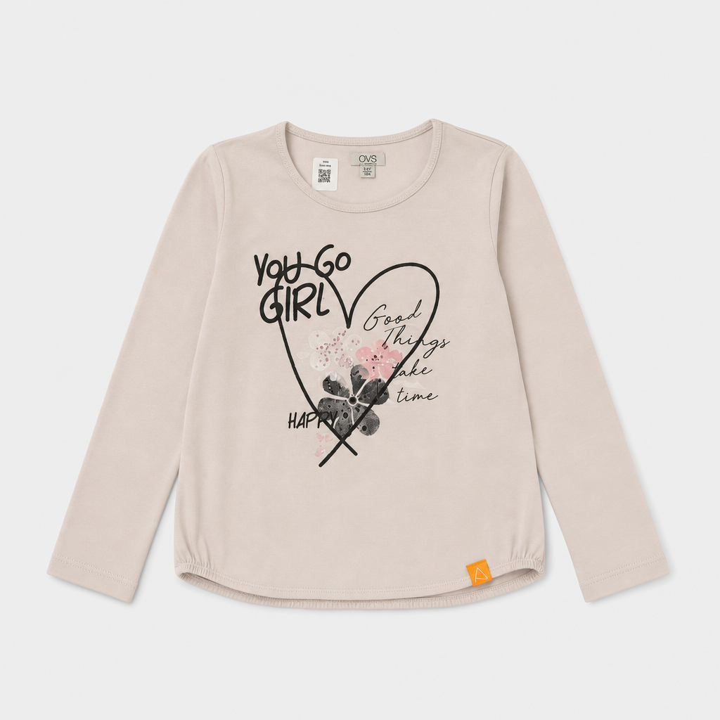 Maglietta maniche lunghe - Bambina - 108 - 113 | 5 anni