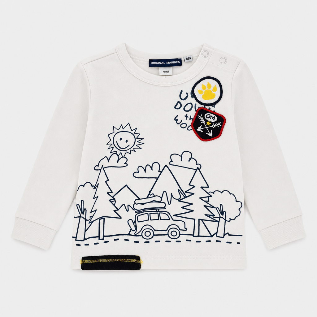 Maglietta maniche lunghe - Bambino - 66 - 71 | 6 mesi