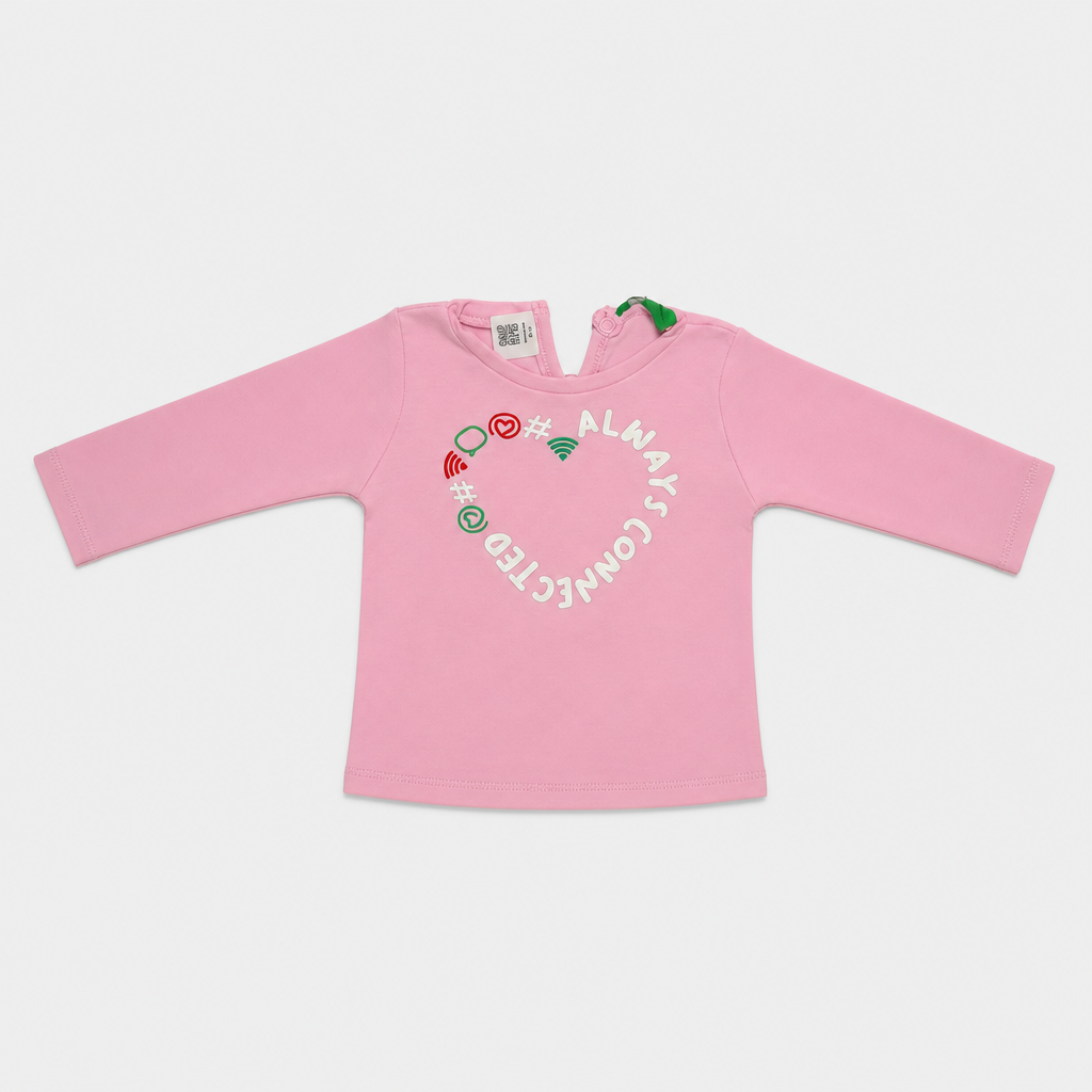 Maglietta maniche lunghe - Bambina - 60 - 65 | 3 mesi