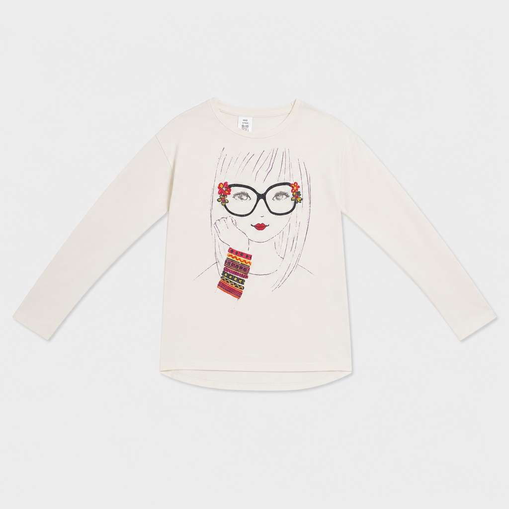 Maglietta maniche lunghe - Bambina - 108 - 113 | 5 anni