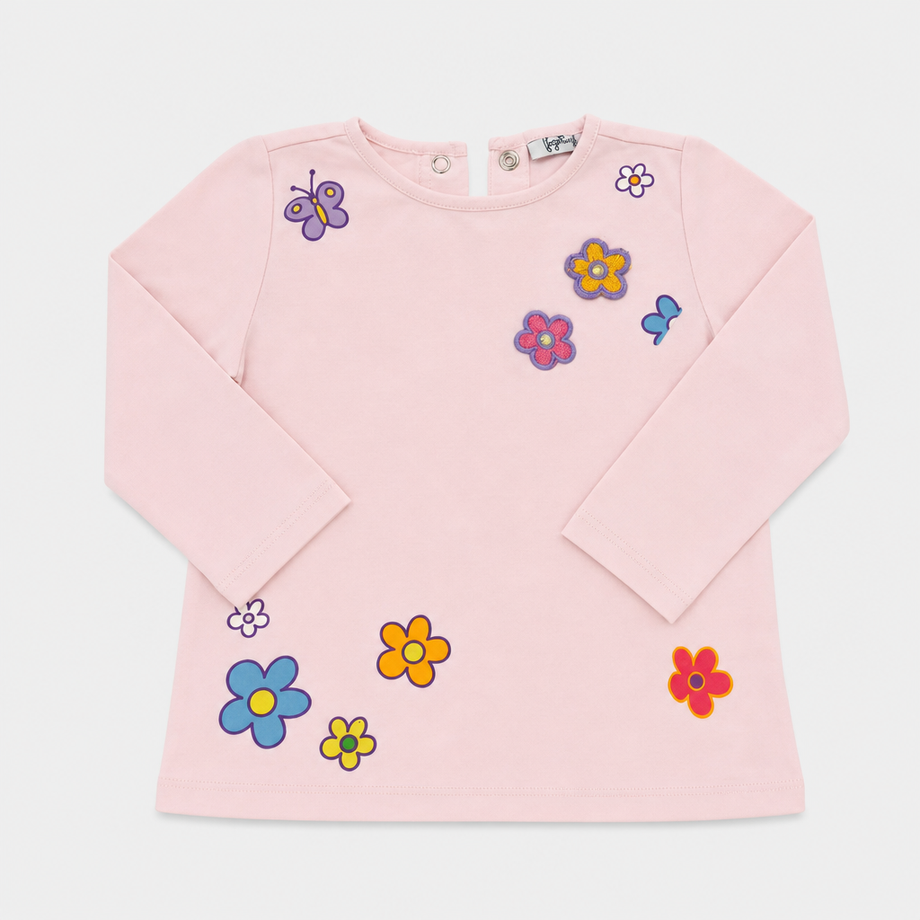 Maglietta maniche lunghe - Bambina - 72 - 77 | 9 mesi