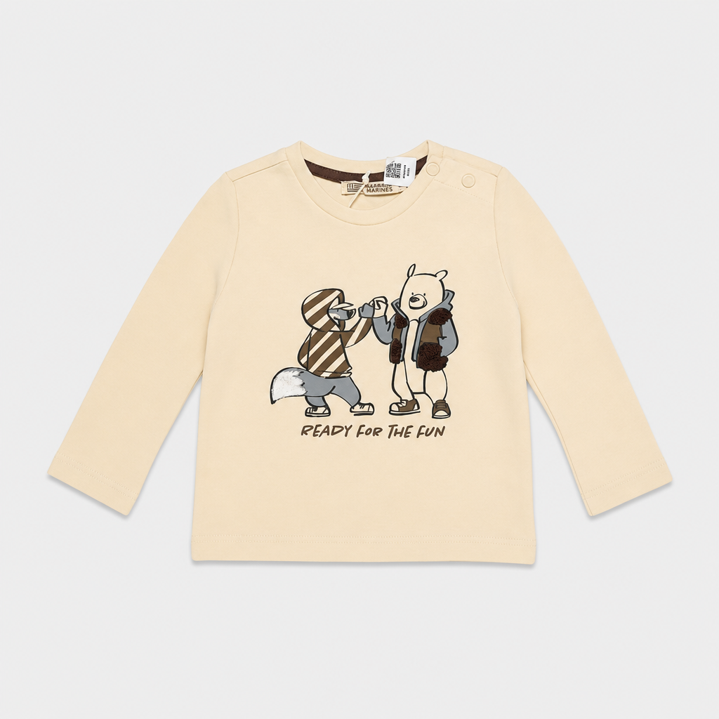 Maglietta maniche lunghe - Bambino - 66 - 71 | 6 mesi