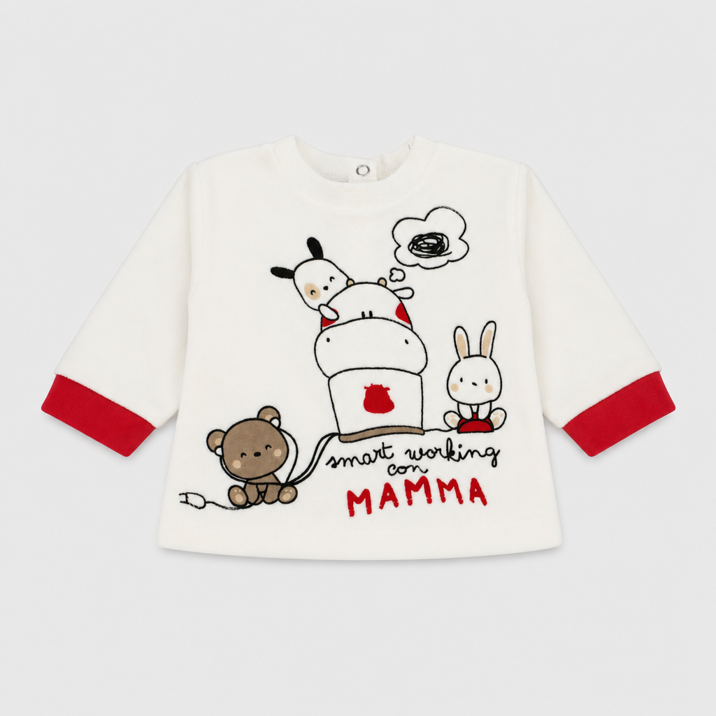 Maglietta maniche lunghe - Bambino - 50 - 59 < 3 mesi