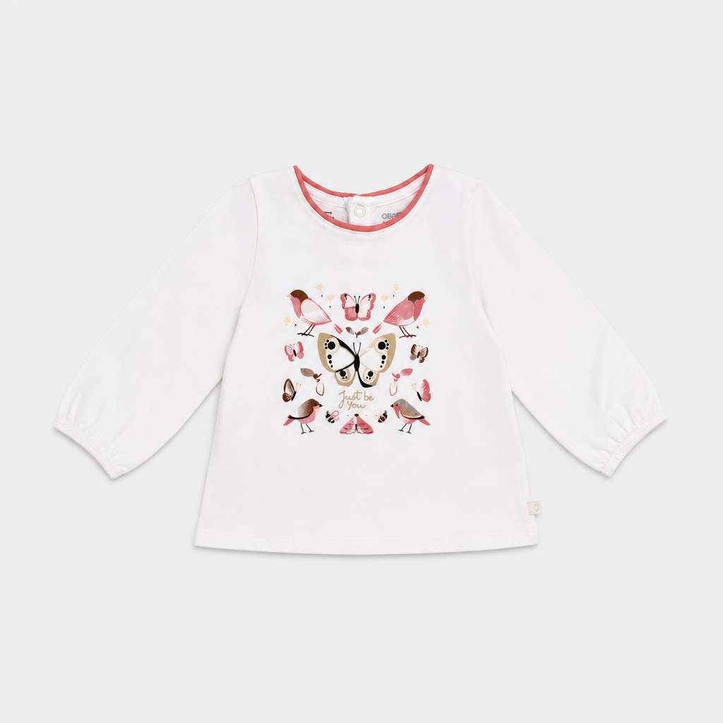 Maglietta maniche lunghe - Bambina - 72 - 77 | 9 mesi