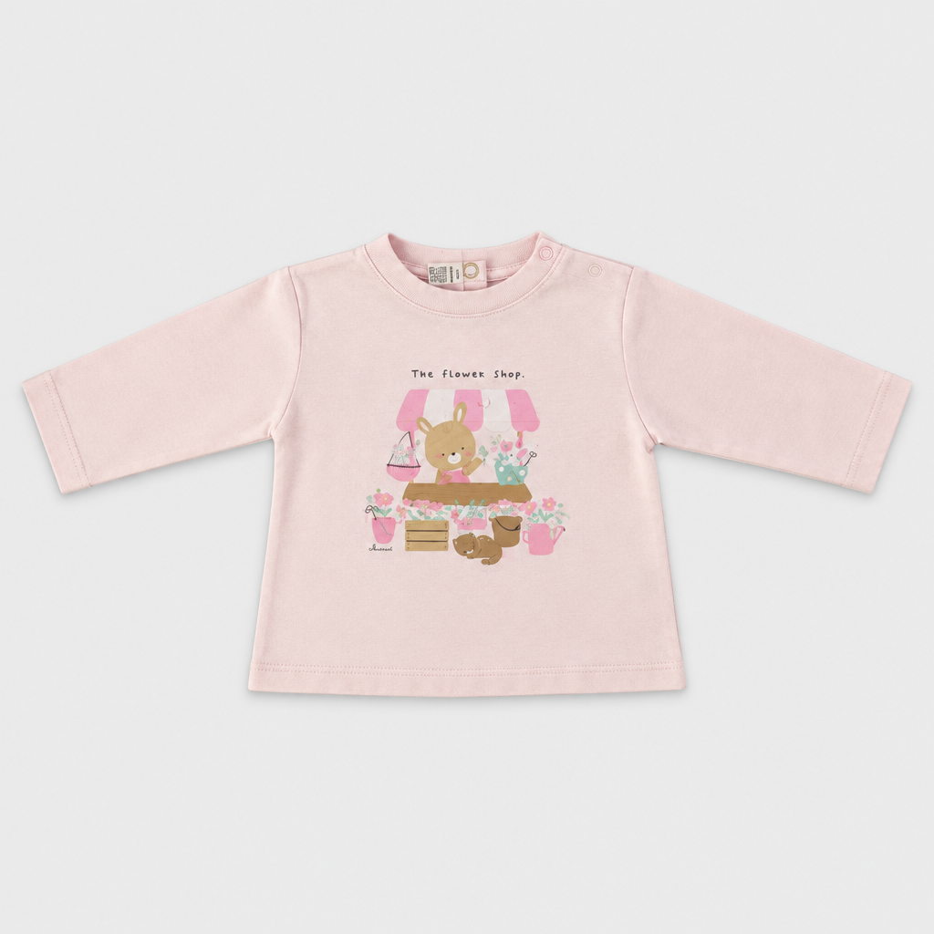 Maglietta maniche lunghe - Bambina - 60 - 65 | 3 mesi