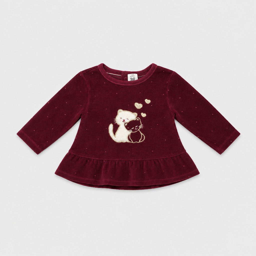 Maglietta maniche lunghe - Bambina - 66 - 71 | 6 mesi