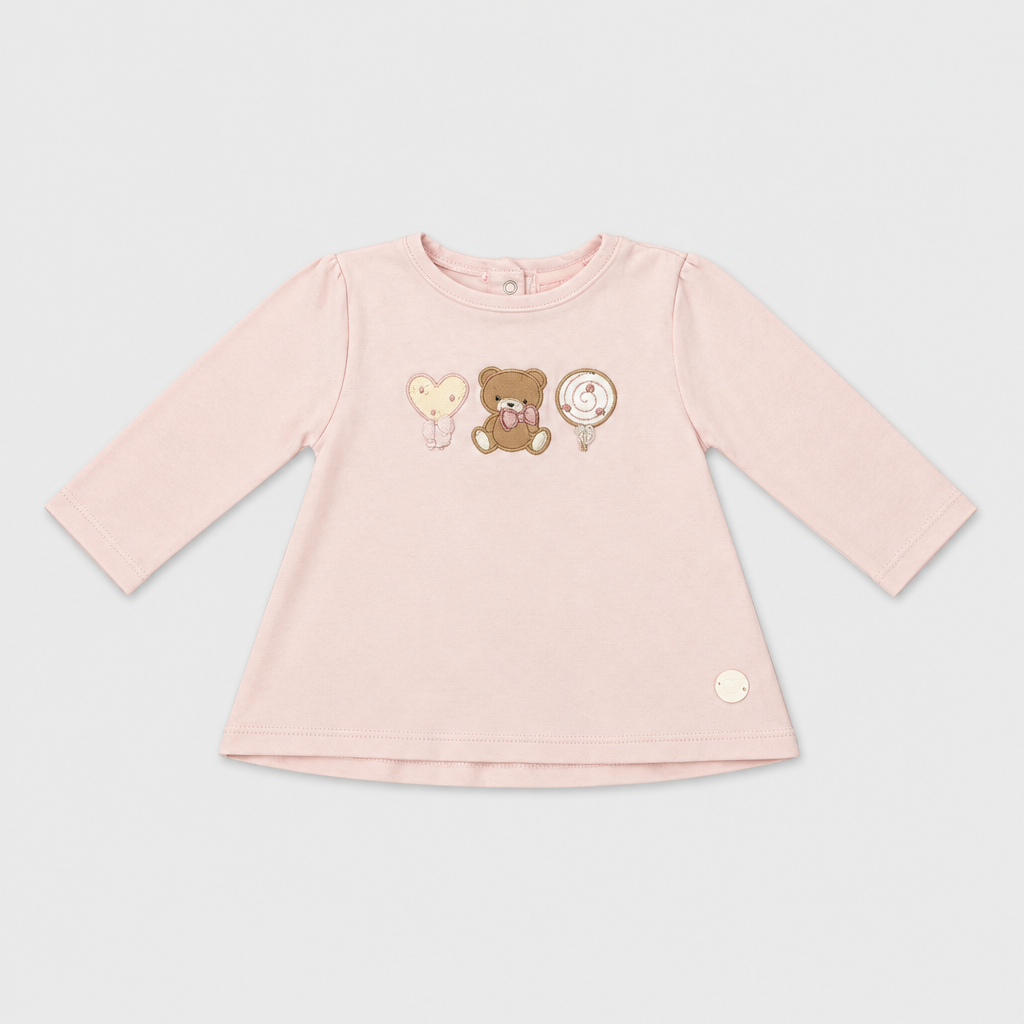Maglietta maniche lunghe - Bambina - 60 - 65 | 3 mesi