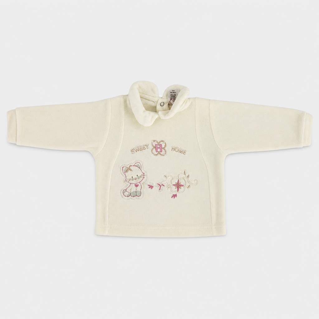 Maglietta maniche lunghe - Bambina - 60 - 65 | 3 mesi