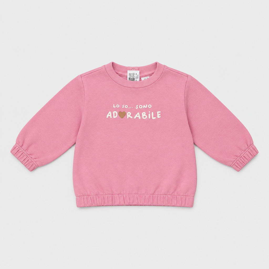 Felpa - Bambina - 60 - 65 | 3 mesi