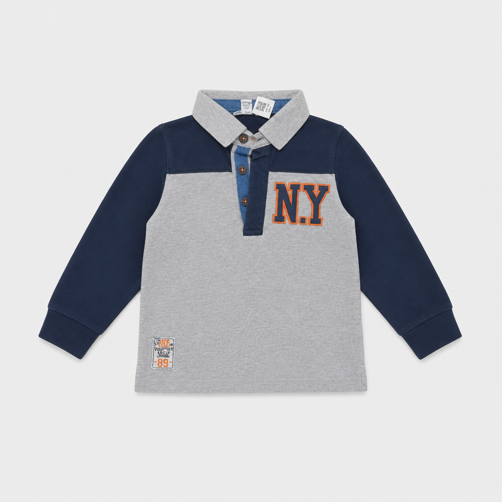Polo maniche lunghe - Bambino - 78 - 83 | 1 anno