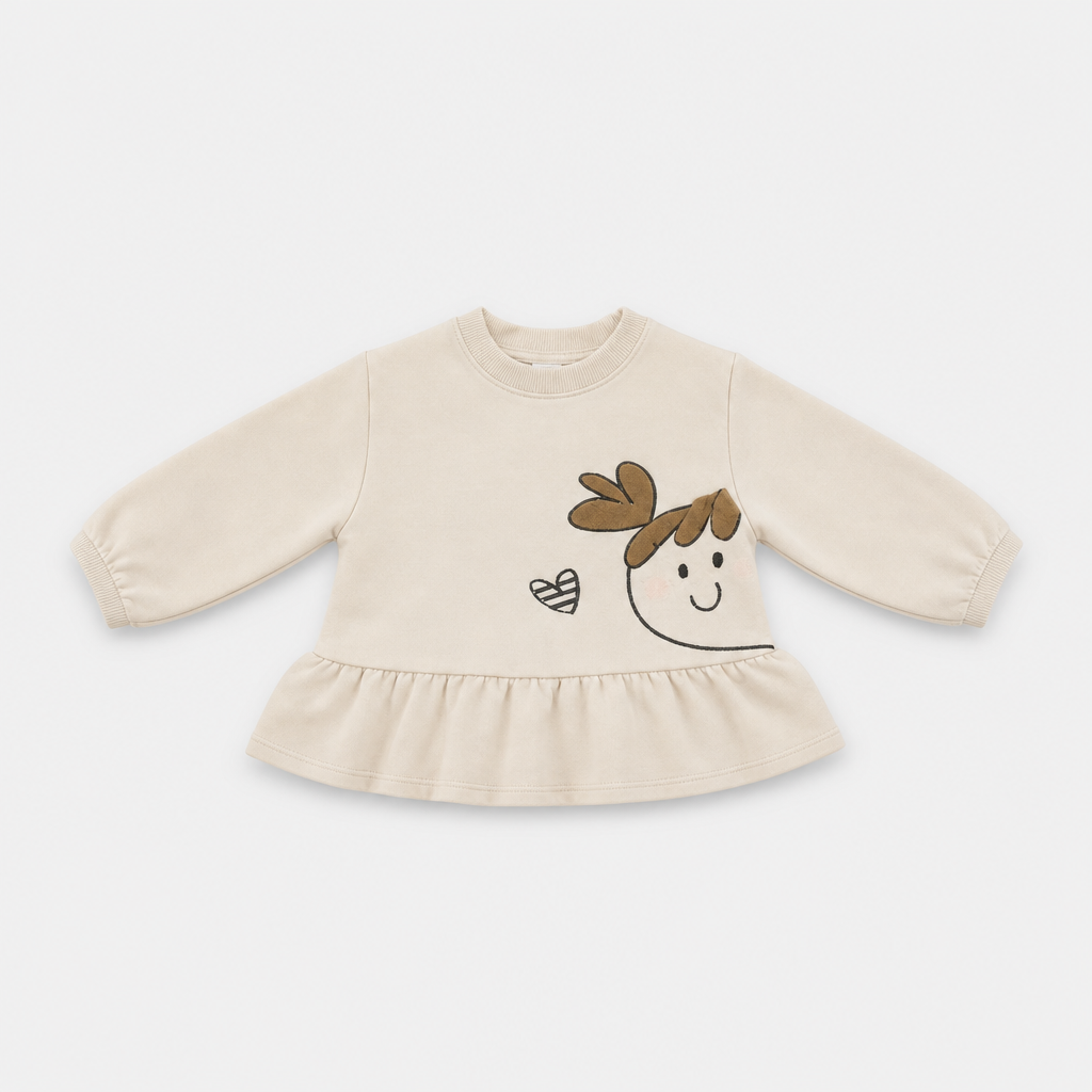 Maglietta maniche lunghe - Bambina - 66 - 71 | 6 mesi