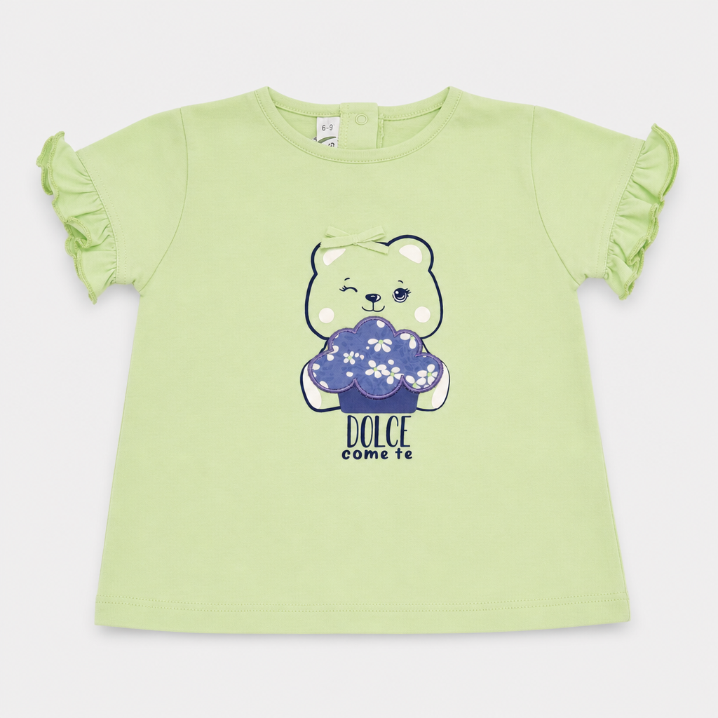 Maglietta maniche corte - Bambina - 66 - 71 | 6 mesi