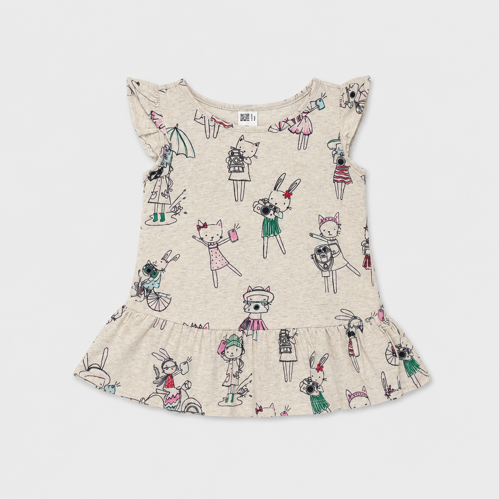 Maglietta maniche corte - Bambina - 90 - 95 | 2 anni