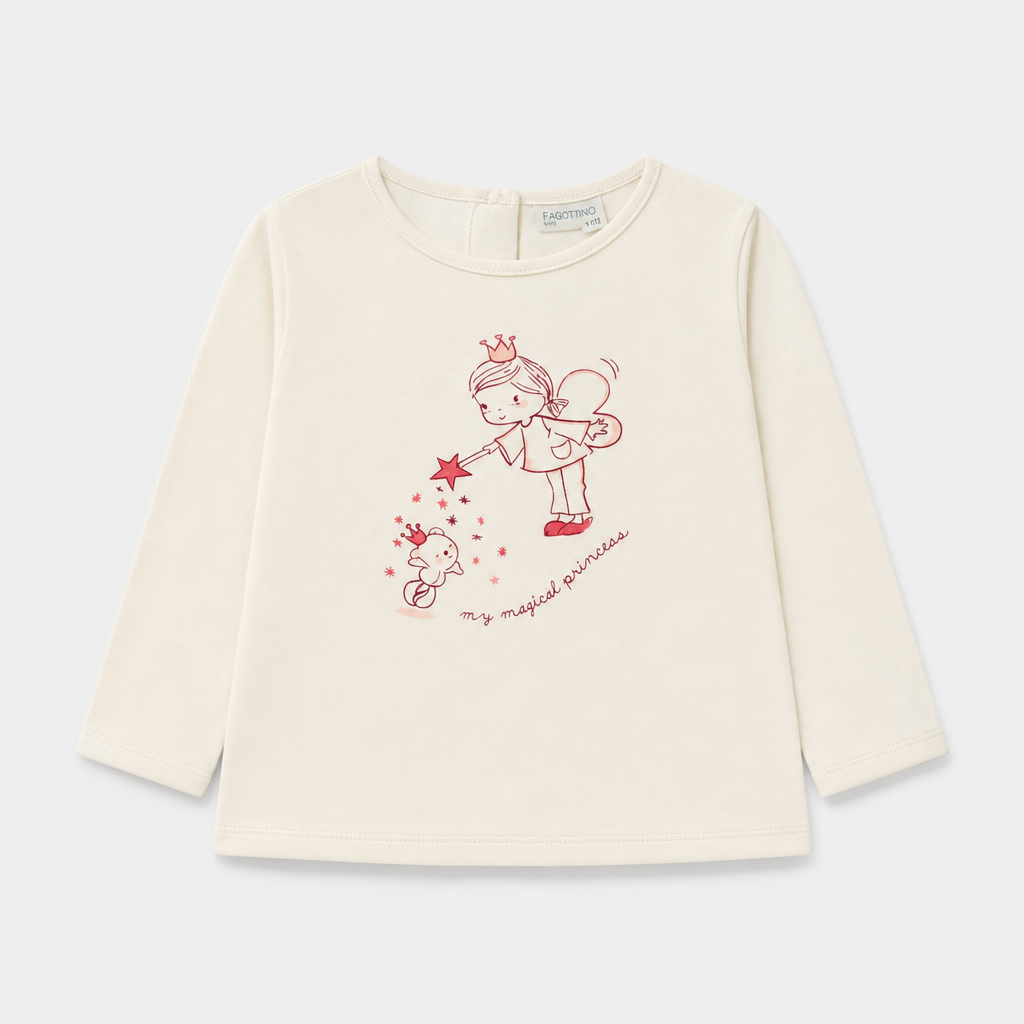Maglietta maniche lunghe - Bambina - 72 - 77 | 9 mesi