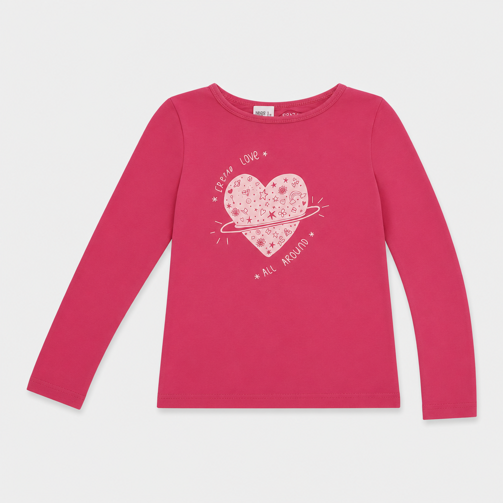 Maglietta maniche lunghe - Bambina - 114 - 119 | 6 anni