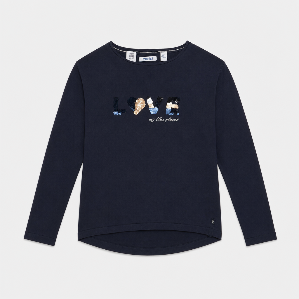 Maglietta maniche lunghe - Bambina - 126 - 131 | 8 anni