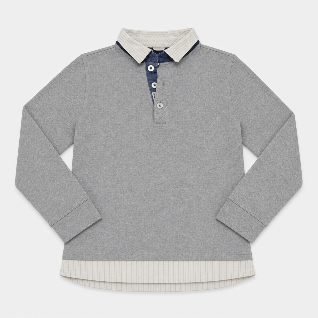 Polo maniche lunghe - Bambino - 126 - 131 | 8 anni