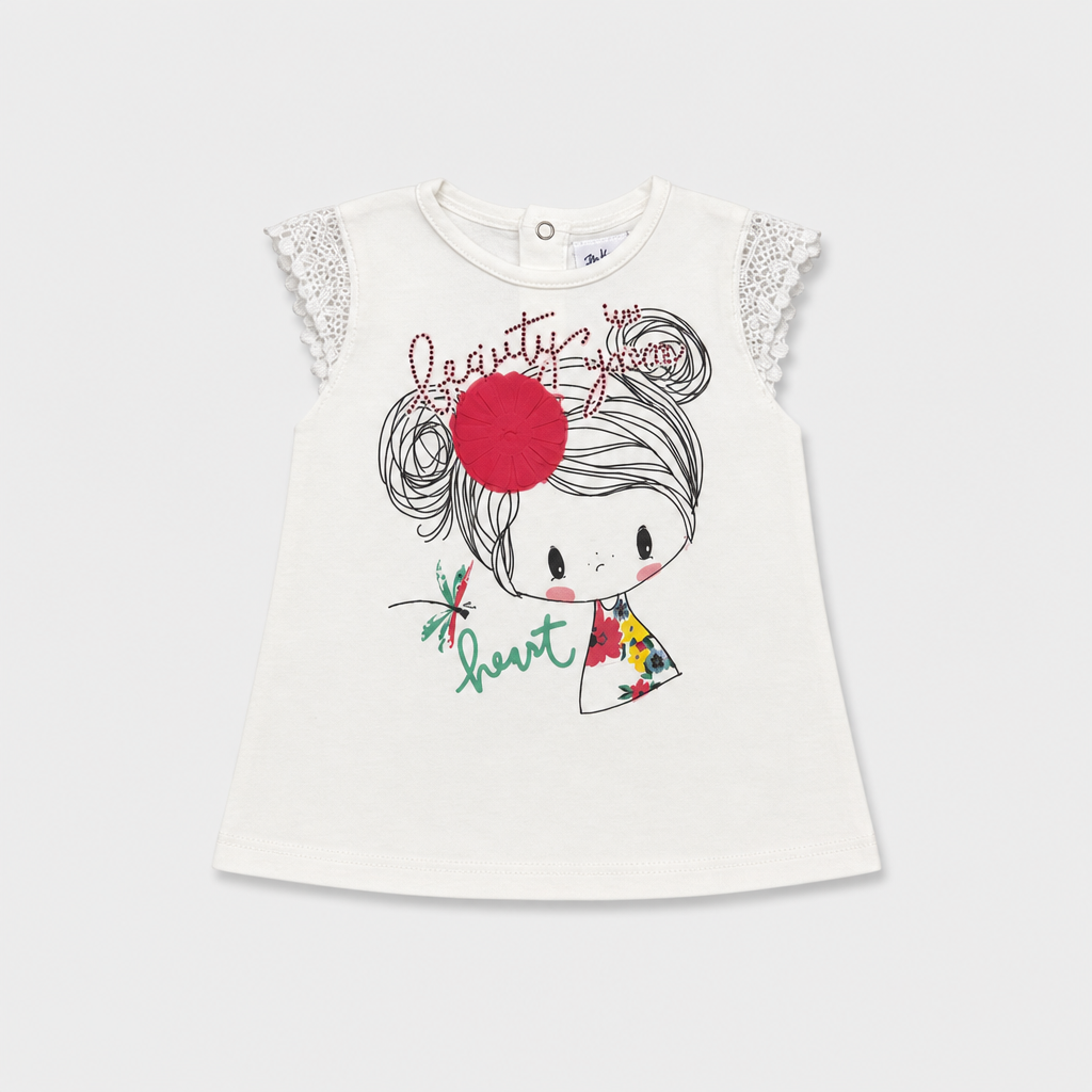 Maglietta maniche corte - Bambina - 72 - 77 | 9 mesi