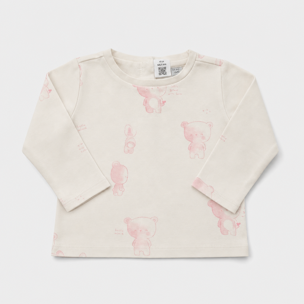 Maglietta maniche lunghe - Bambina - 66 - 71 | 6 mesi