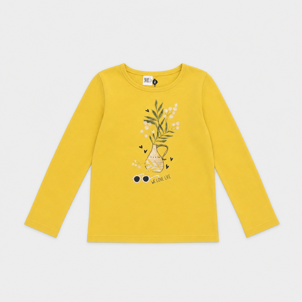 Maglietta maniche lunghe - Bambina - 114 - 119 | 6 anni